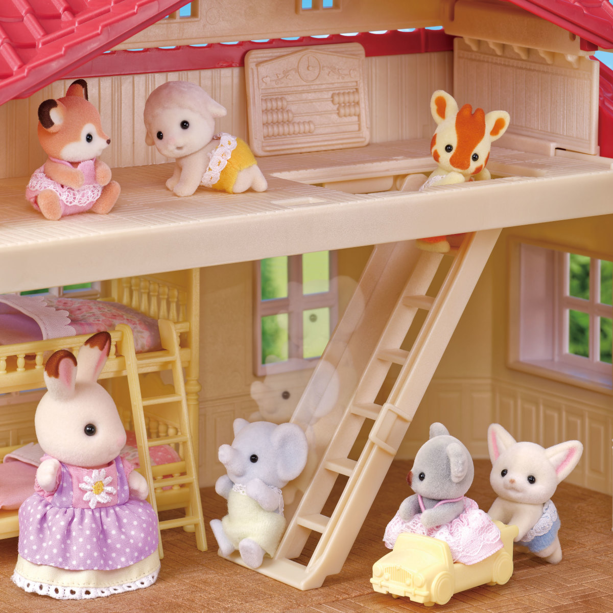 Playroom Roof Gift Country Set from Secret Home Attic Red Collection - Image 3