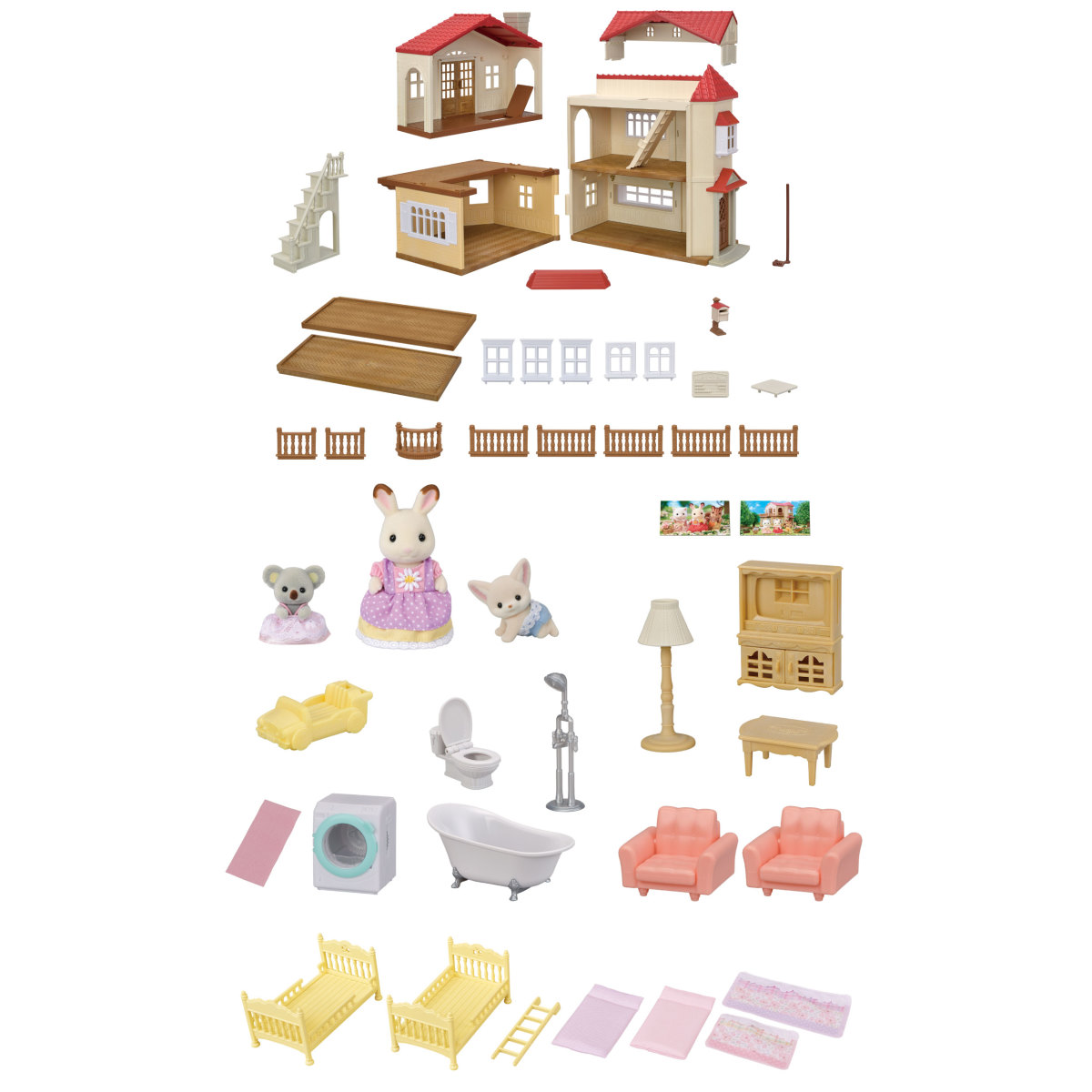 Playroom Roof Gift Country Set from Secret Home Attic Red Collection - Image 10